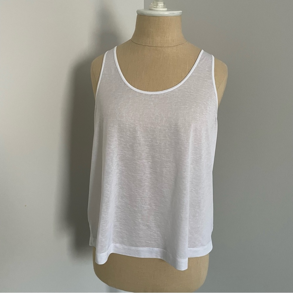 Athleta White Tank